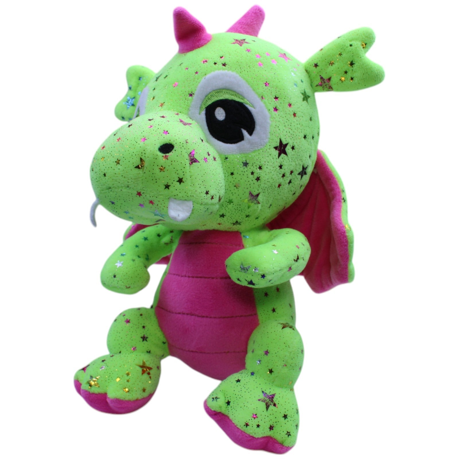 Flos Toys, grner Drache mit Glitzersternen Kuscheltier | Kumpel Leo Flos Toys, grner Drache mit Glitzersternen Kuscheltier | Kumpel Leo
