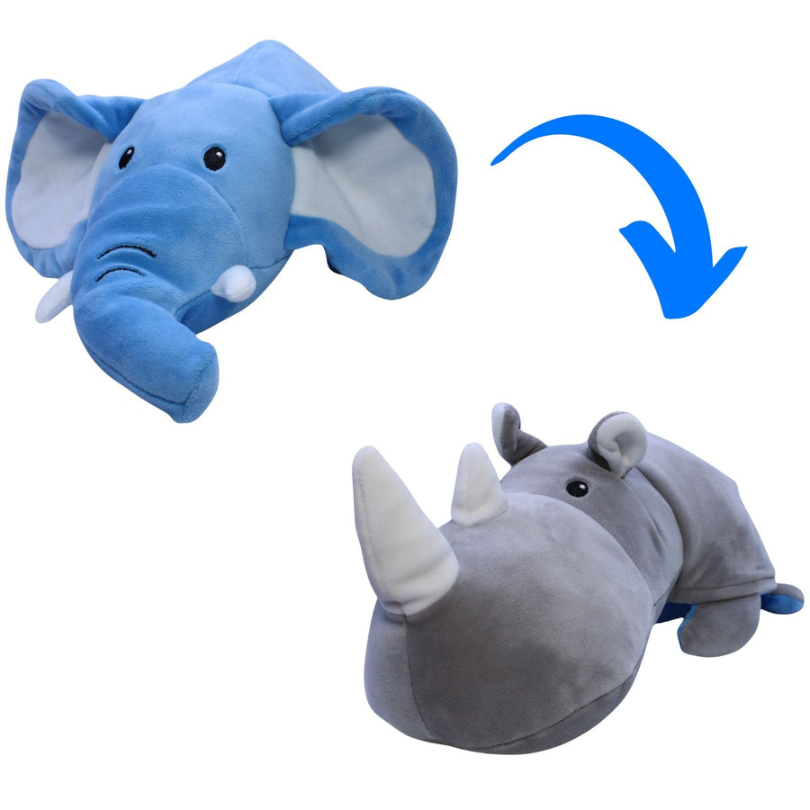 Wendetier Elefant / Nashorn