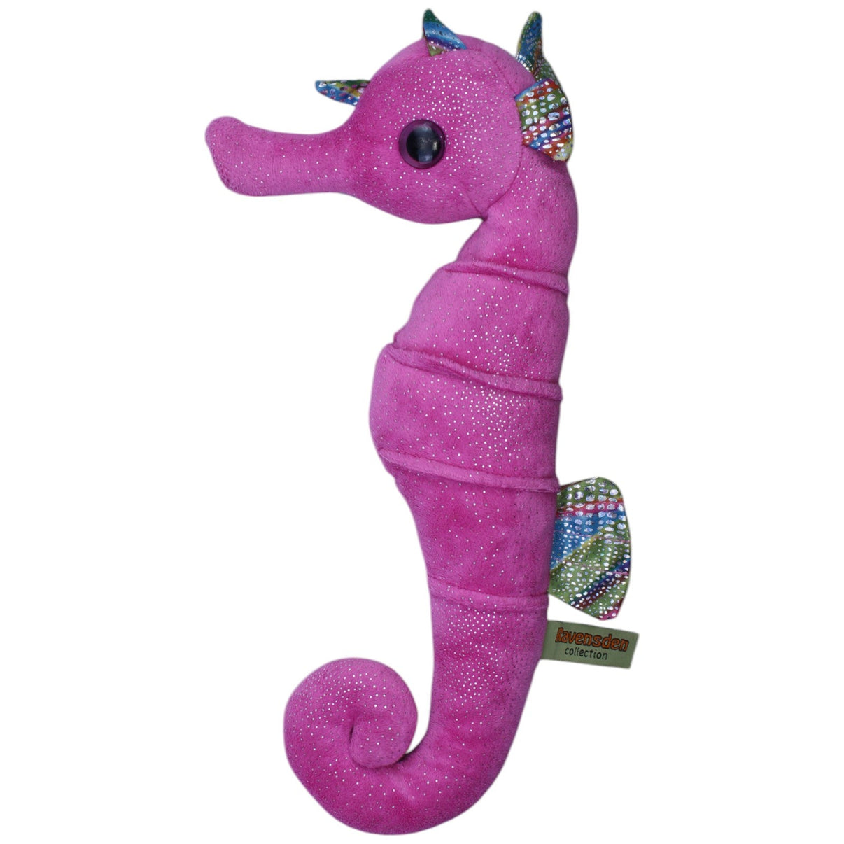 123000011772 Ravensden Collection, pinkes Glitzer - Seepferdchen Kuscheltier Kumpel Leo Gebraucht