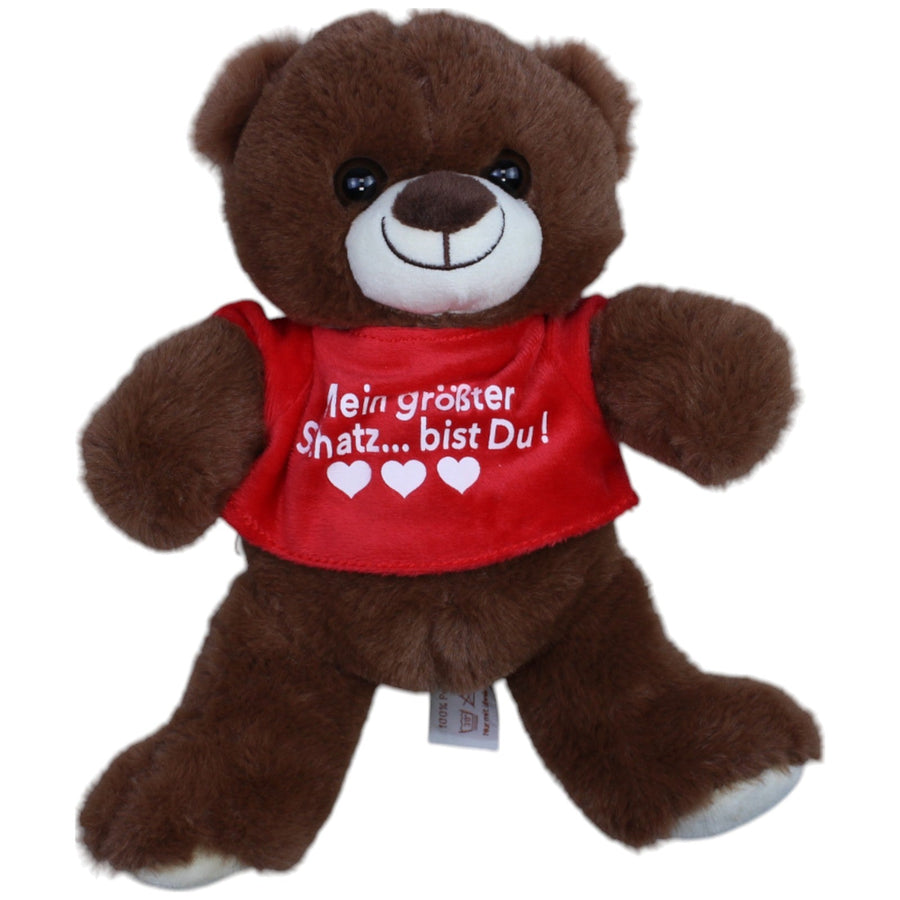 Teddybär mit Shirt "Mein größter Schatz... bist Du"