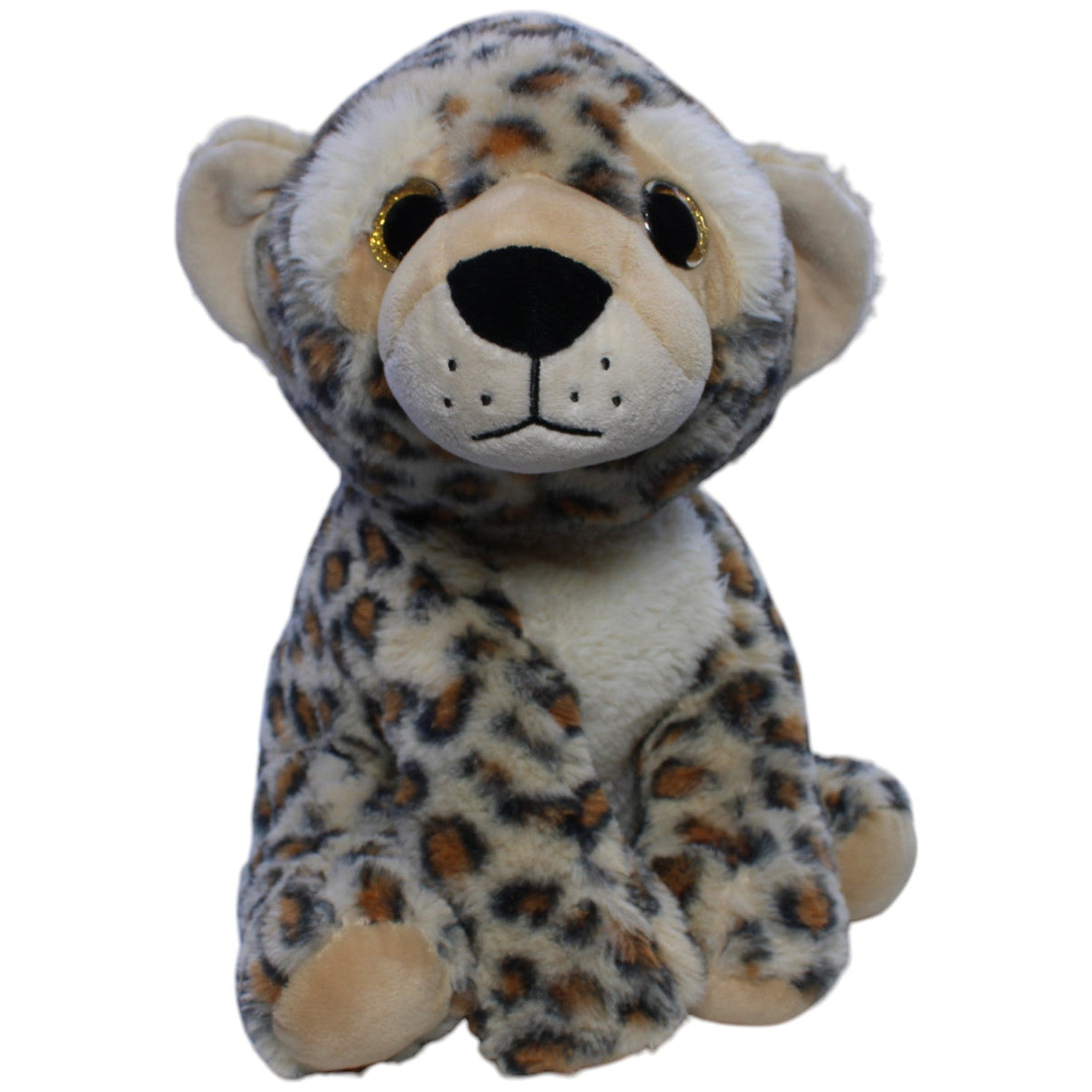 123000012291 ZD Trading Action, süßer Leopard mit Glubschaugen Kuscheltier Kumpel Leo Gebraucht