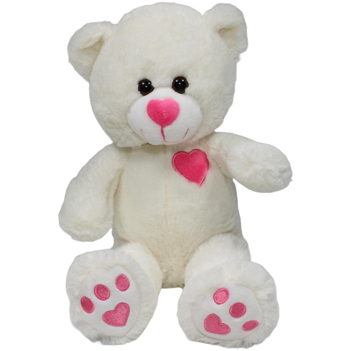 123000012400 Sunkid Süßer Schlenker Teddybär mit rosa Herz Kuscheltier Kumpel Leo 30cm ebay - stofftiere Gebraucht