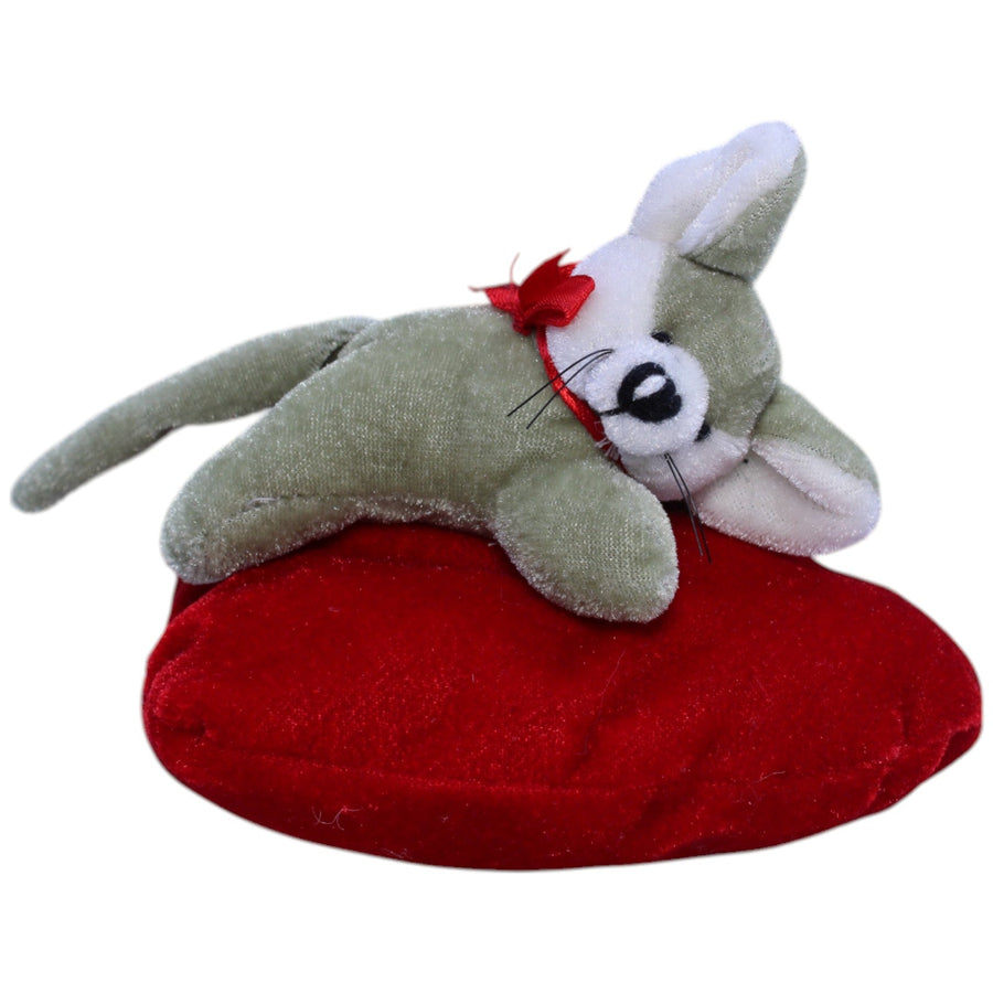 Süße Maus auf Herz, klein