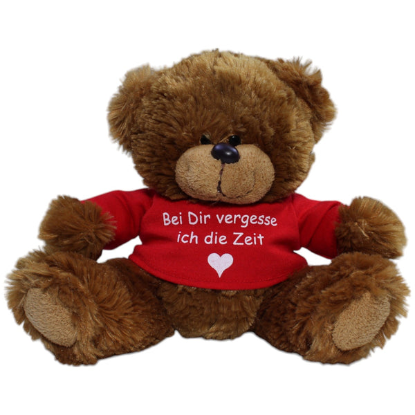 Bär mit Shirt "Bei Dir vergesse ich die Zeit ❤"