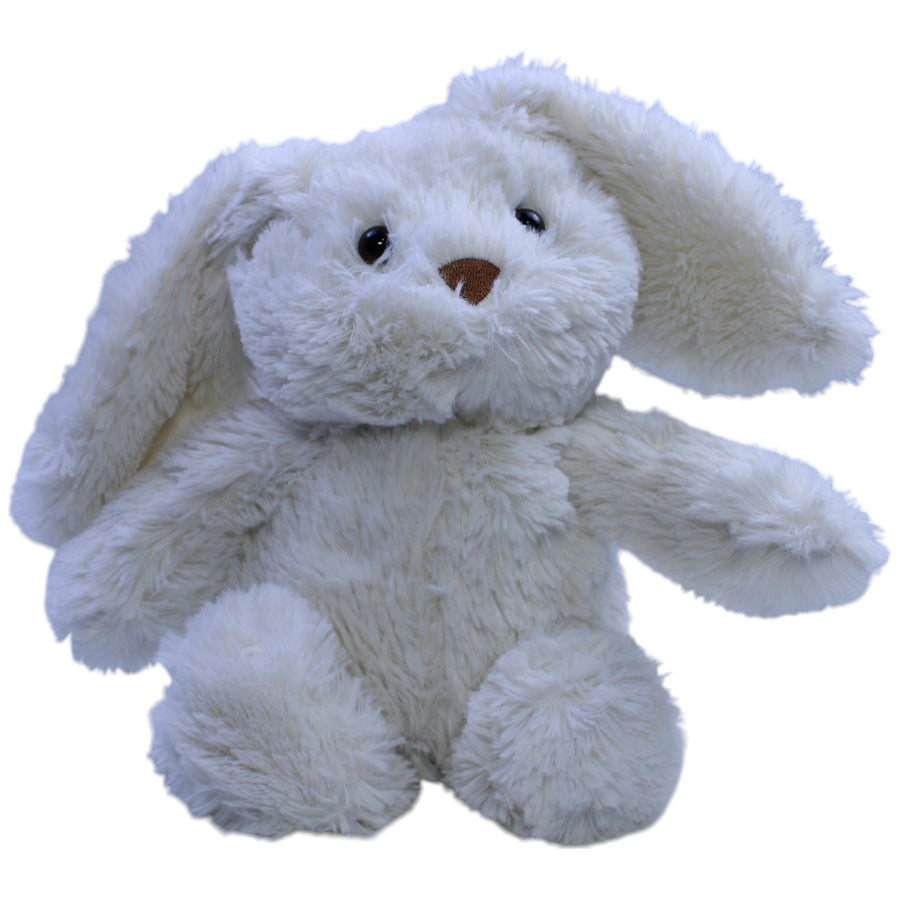 Süßer Hase mit langen Ohren, weiß