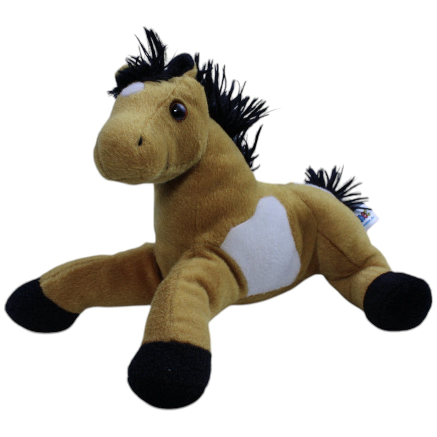 Hellbraunes Pferd, liegend