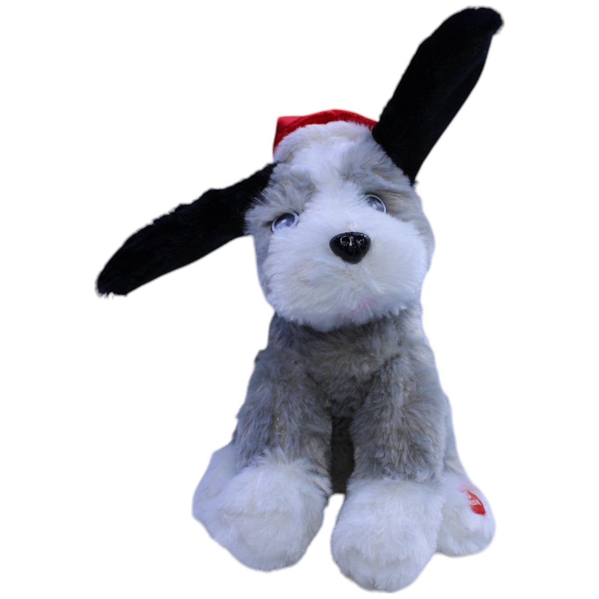 123000013100 A.i.&E. Singender Hund mit Weihnachtsmütze Kuscheltier Kumpel Leo Gebraucht Hund Weihnachten
