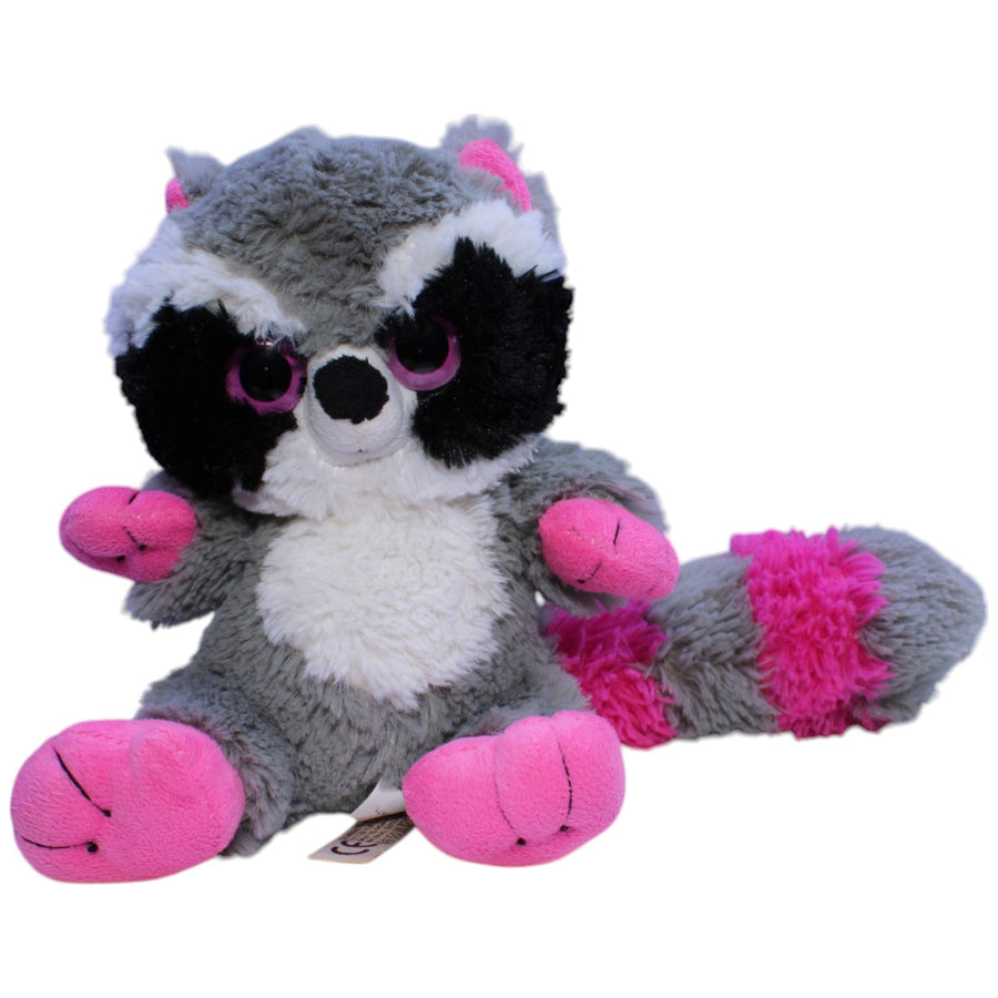 Waschbär, pink-grau