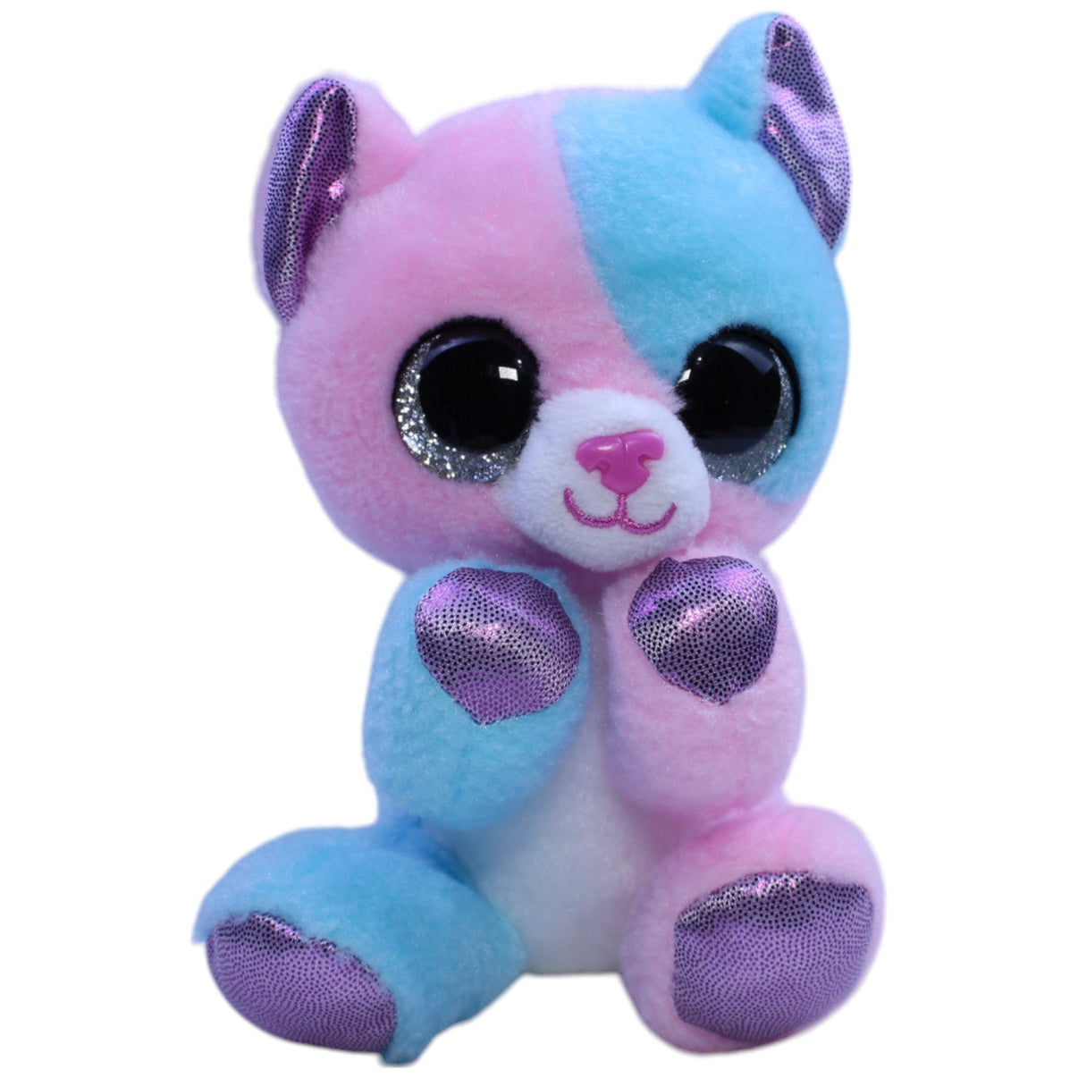 123000013148 Zuru Coco Cones, blau - rosa Katze Fantasy Mitzy Kuscheltier Kumpel Leo Gebraucht