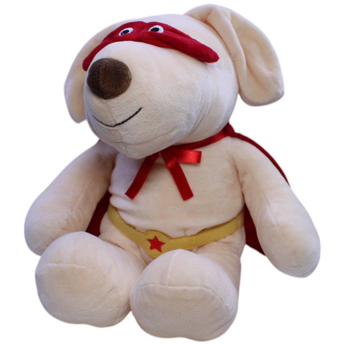 123000013170 TEDI Kuschelfreund, Superheld Hund mit Umhang Kuscheltier Kumpel Leo Gebraucht Hund