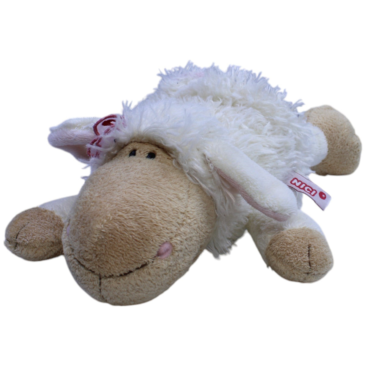 123000013175 NICI Jolly Mäh Schaf Elsa, liegend Kuscheltier Kumpel Leo Gebraucht Lamm
