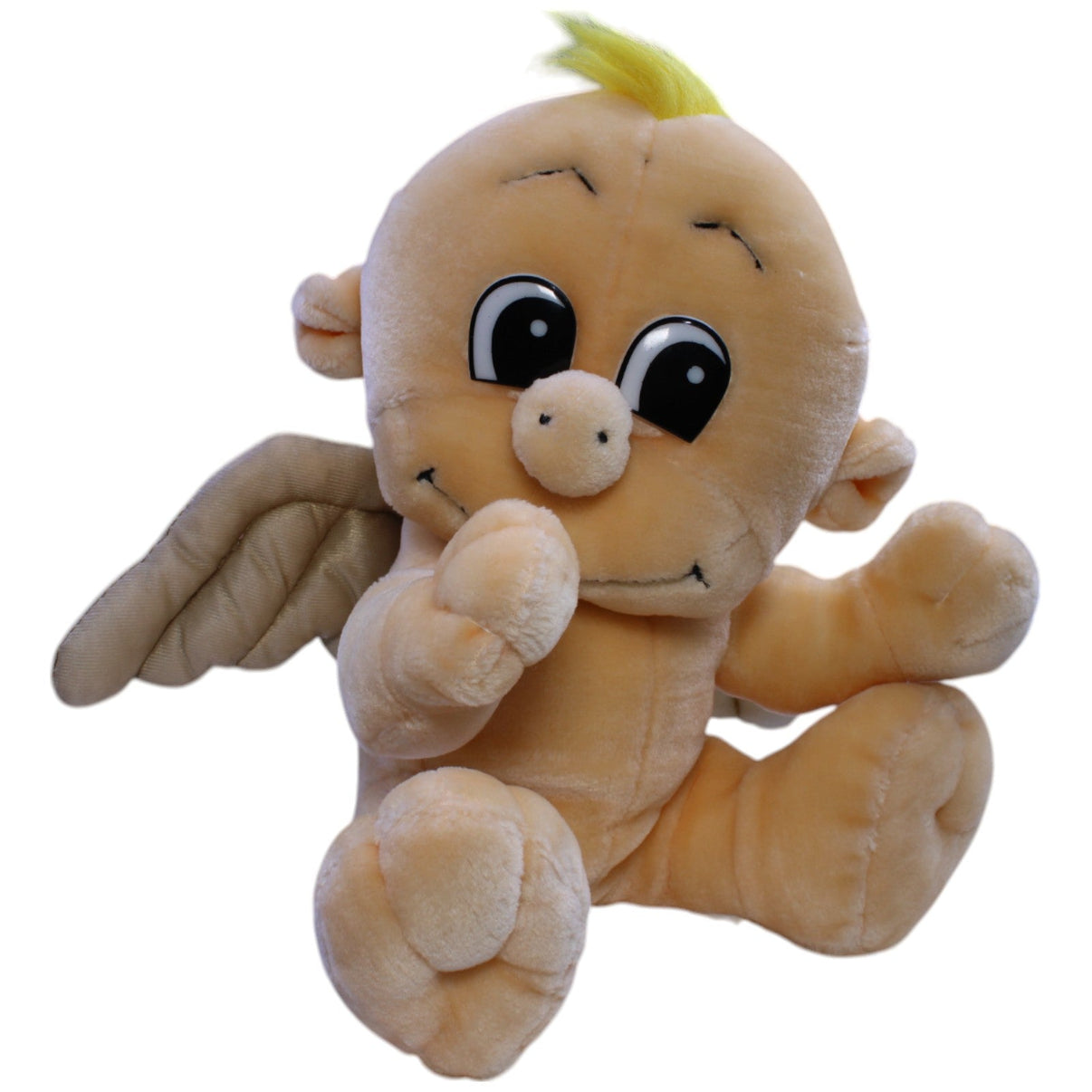 123000013187 ALIKI Sitzendes Baby mit Flügel, groß Kuscheltier Kumpel Leo Gebraucht