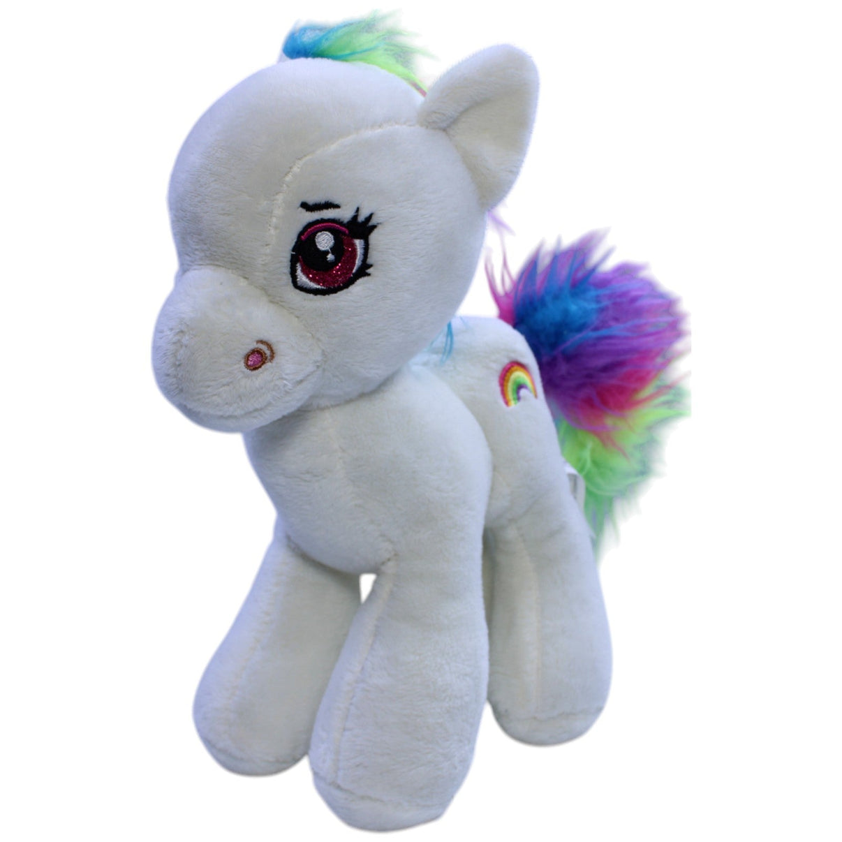 123000013194 Toys & Promotions Pferd mit Regenbogen - Schönheitsfleck Kuscheltier Kumpel Leo Gebraucht