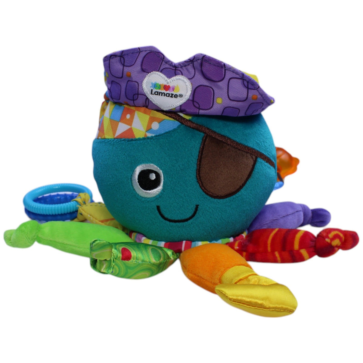 123000013201 TOMY Lamaze, Captain Calamari, die Piratenkrake Activity - Kuscheltier Kumpel Leo Gebraucht Greifling
