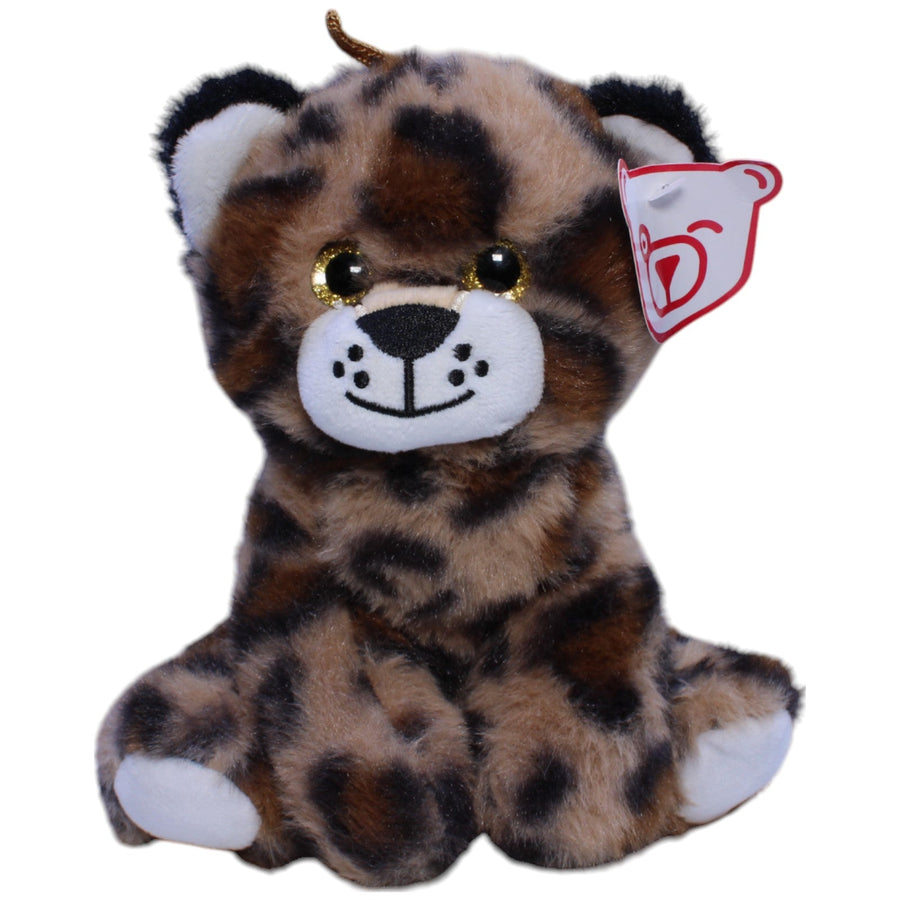 Süßer Leopard, sitzend