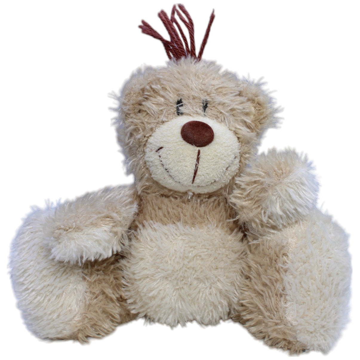 123000013233 Kaufland Schlenker Teddybär mit großen Füßen Kuscheltier Kumpel Leo Gebraucht Teddy Teddybär