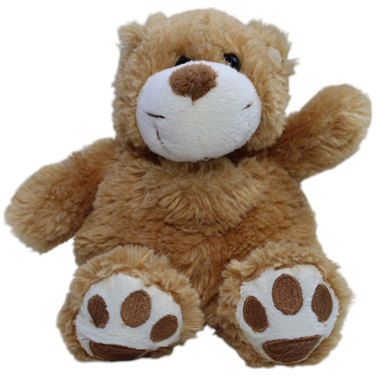 123000013243 Unbekannt Bär mit Blume, braun Kuscheltier Kumpel Leo Bär Gebraucht