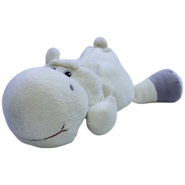 Liegendes Nilpferd, beige