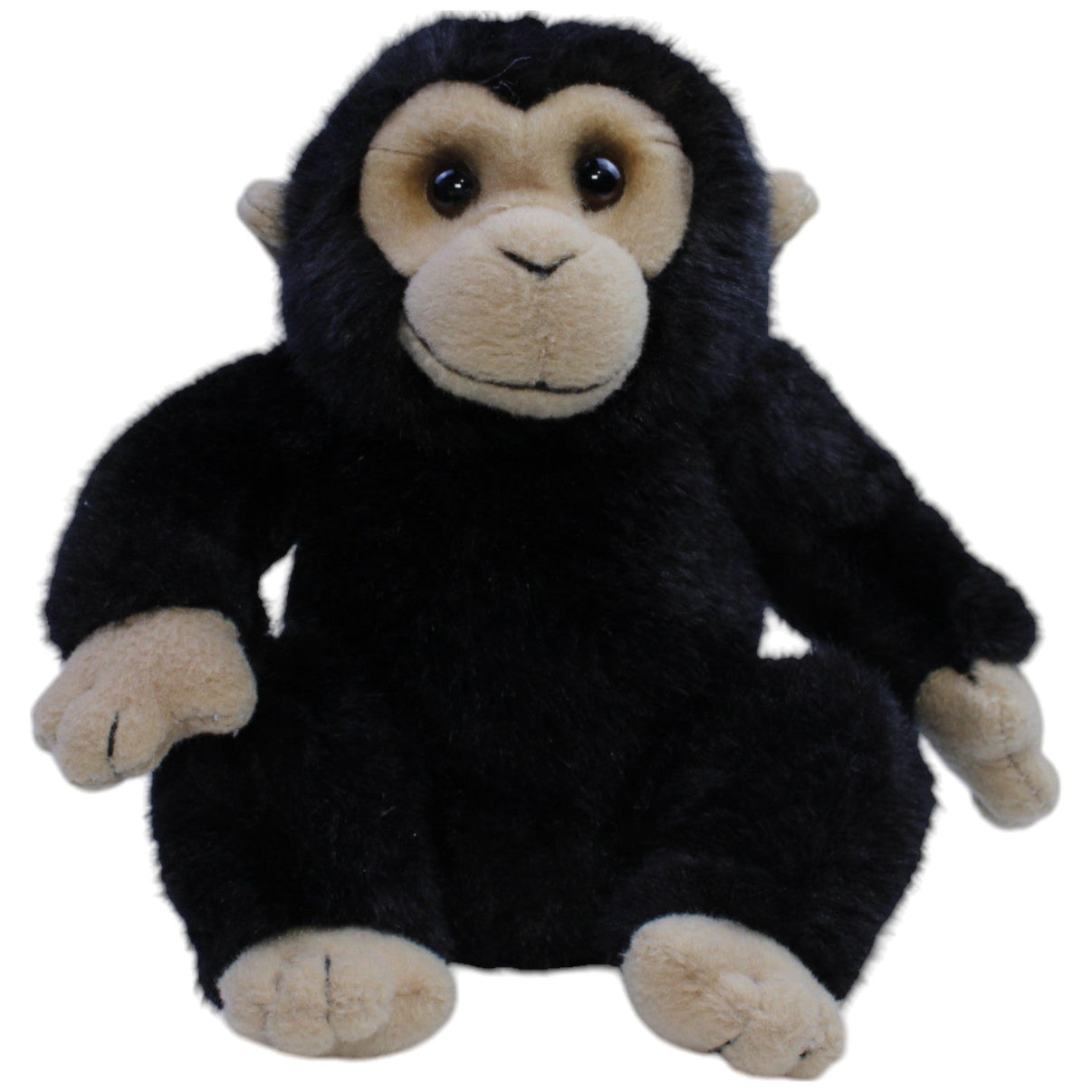 123000013263 Uni - Toys Sitzender Schimpanse, klein Kuscheltier Kumpel Leo Affe Gebraucht
