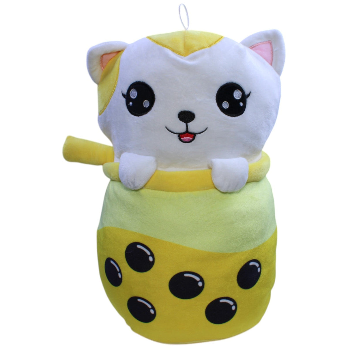 123000013277 FLOTI Flos Toys, süße Katze im XL Bubbletea Kuscheltier Kumpel Leo Gebraucht