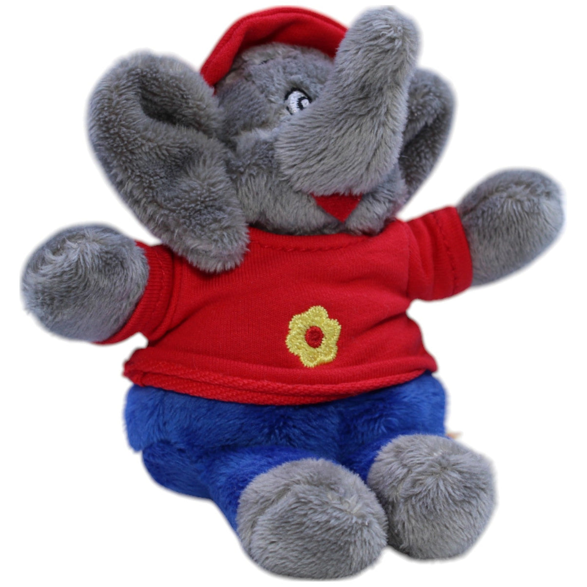 123000013312 Schmidt Benjamin Blümchen mit Blumenshirt, klein Kuscheltier Kumpel Leo 42252 Elefant Gebraucht