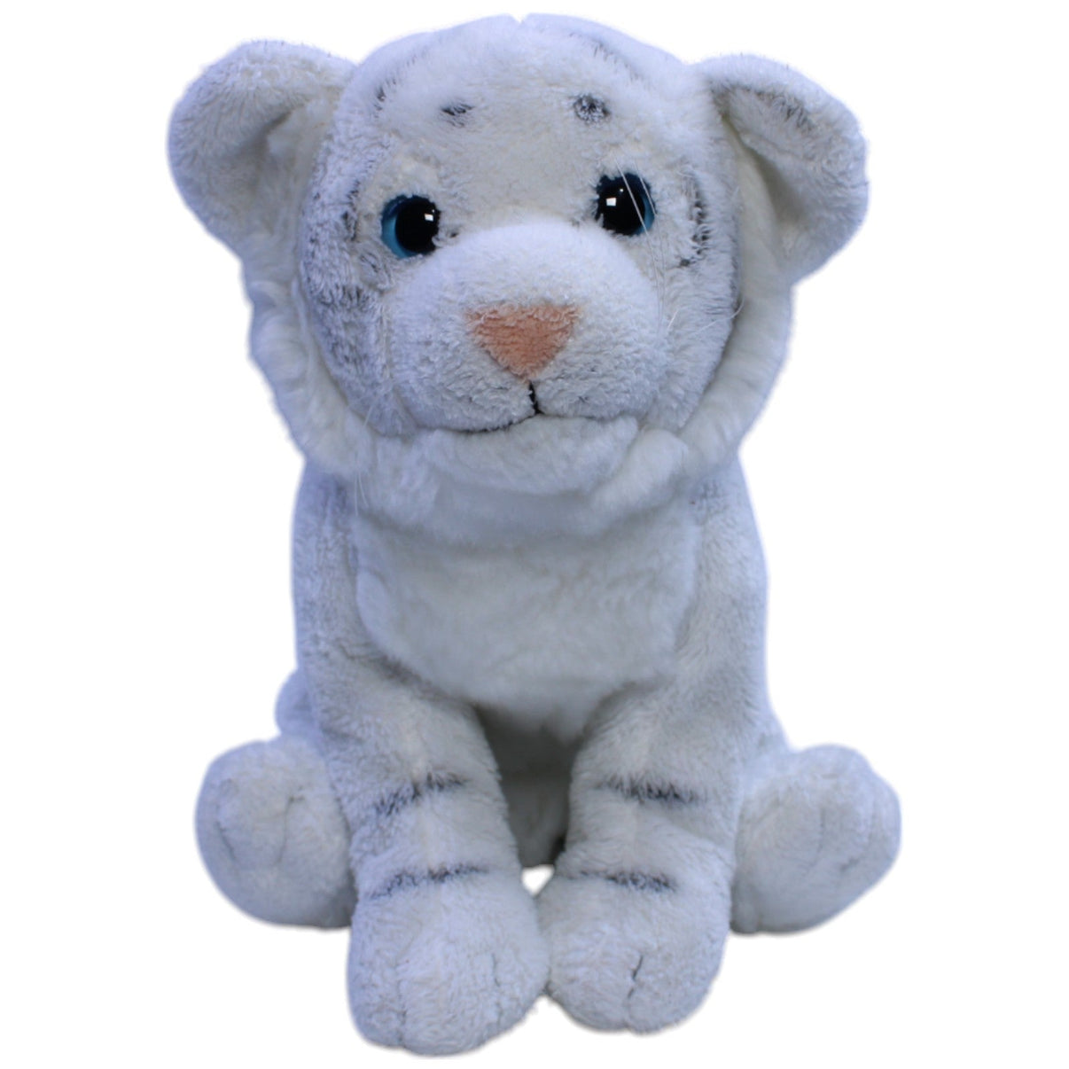 123000013396 JMV Weißer Tiger, sitzend Kuscheltier Kumpel Leo Gebraucht
