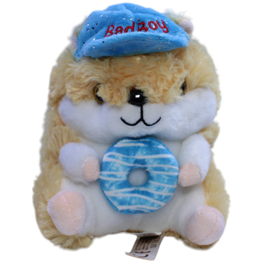 Hamster mit Donut & Kappe "Bad Boy"