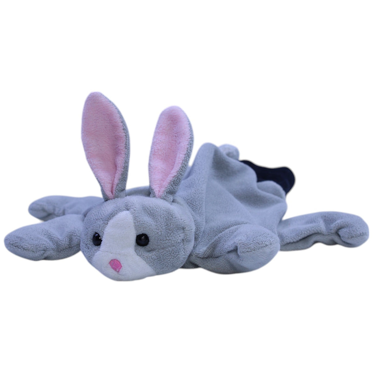 123000013417 BUTLERS Süßer Hase, grau Handpuppe Kumpel Leo Gebraucht