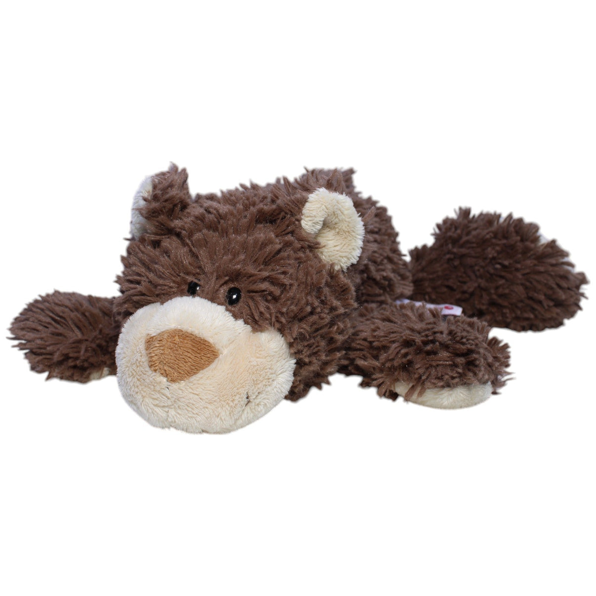123000013467 NICI Dunkelbrauner Bär, liegend Kuscheltier Kumpel Leo Gebraucht