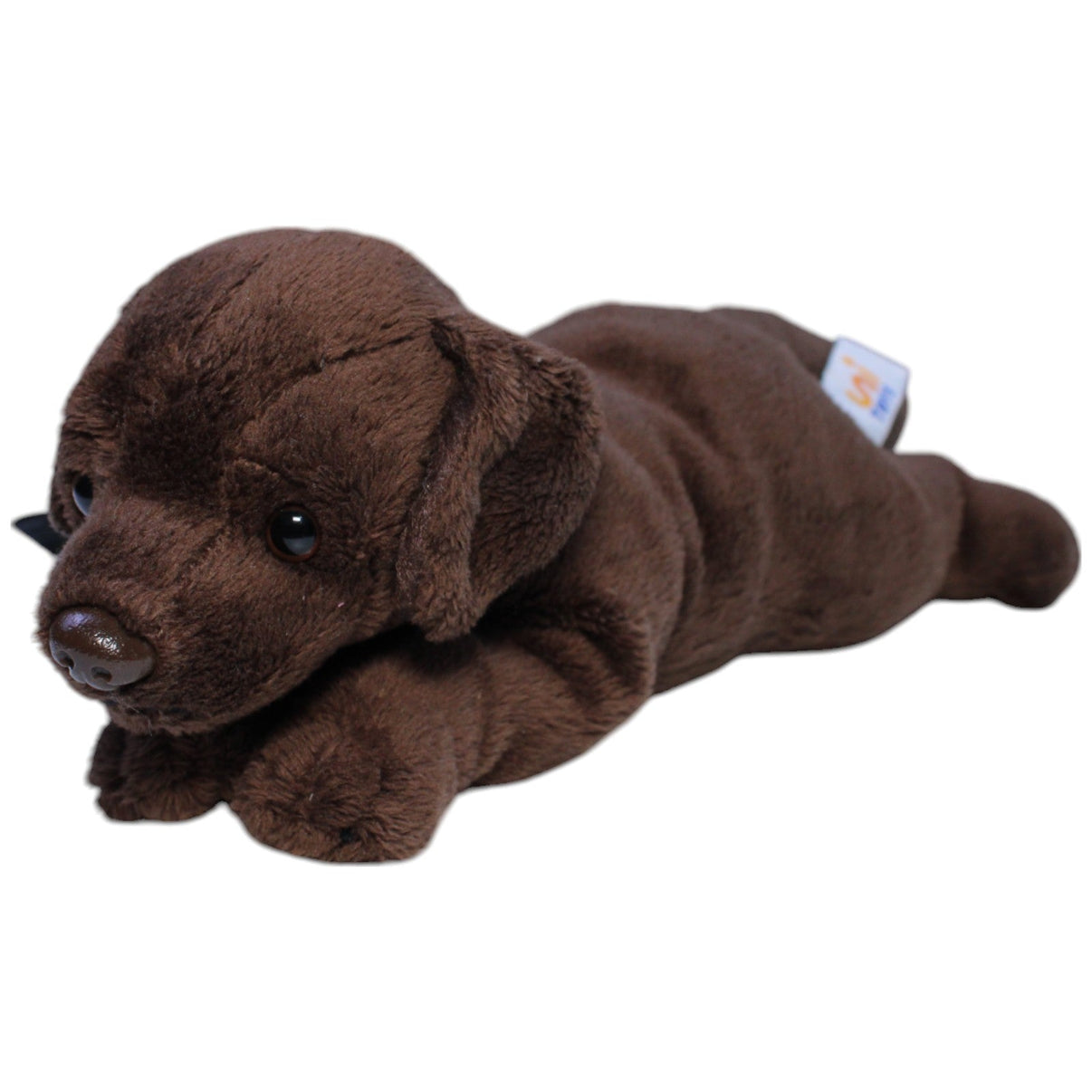 123000013535 Uni - Toys Brauner Labrador mit Leine, liegend Kuscheltier Kumpel Leo Gebraucht Hund