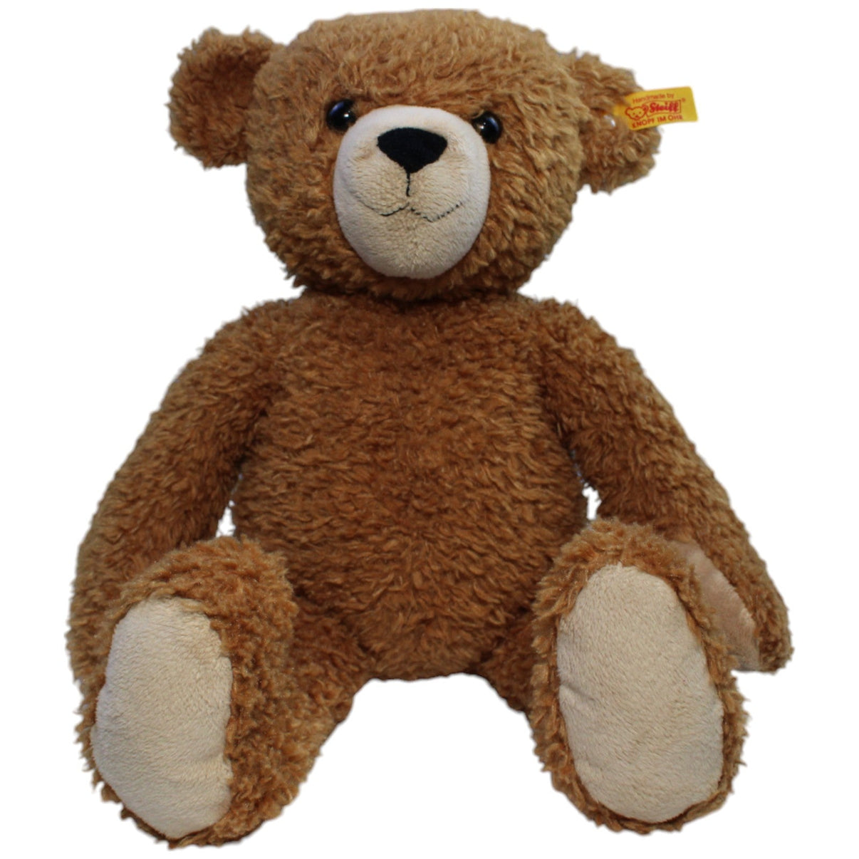 123000013551 Steiff Happy Teddybär, XL (012617) Kuscheltier Kumpel Leo Gebraucht Teddy Teddybär