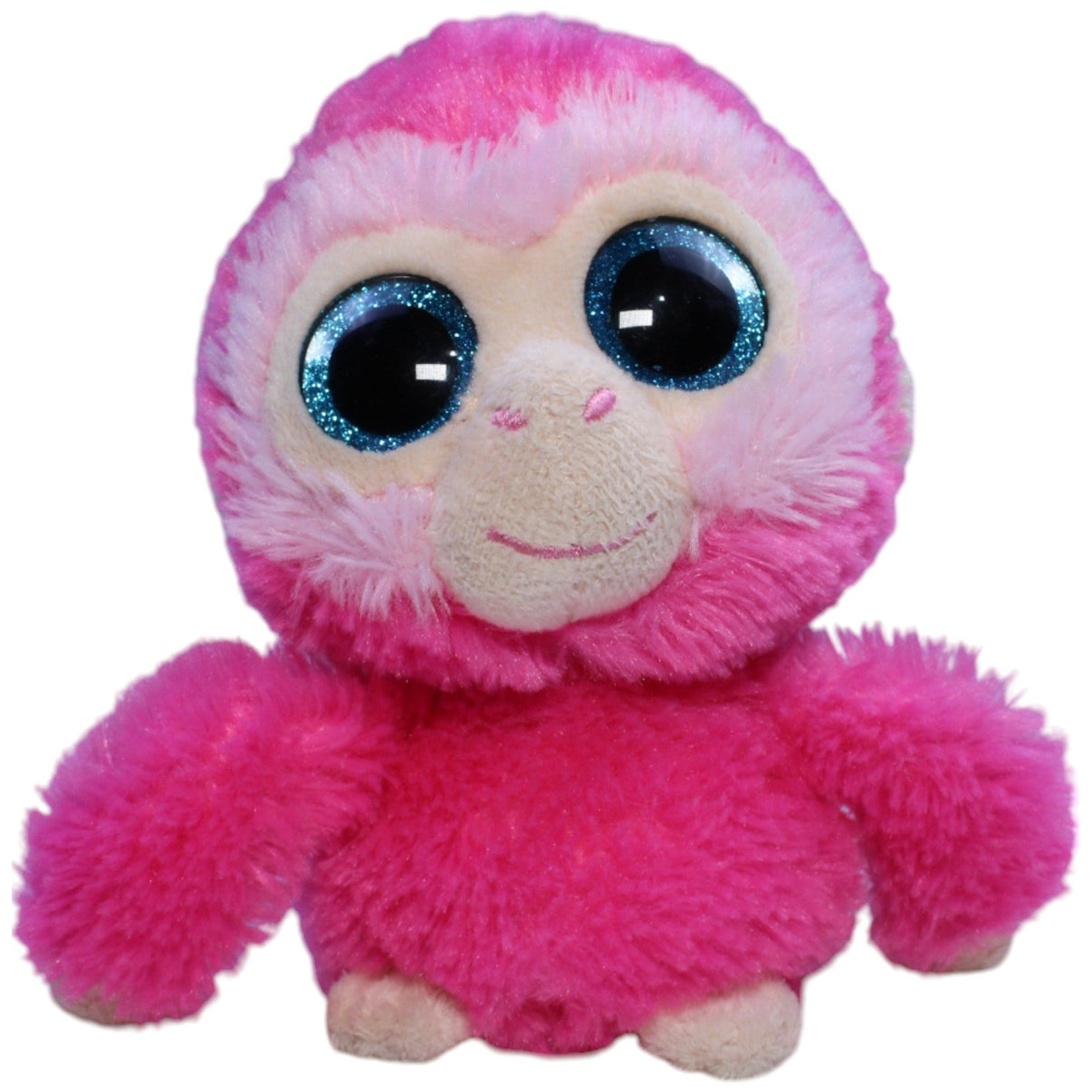 123000013587 Aurora Pinker Affe mit Glitzeraugen aus YooHoo & Friends Kuscheltier Kumpel Leo Affe Gebraucht