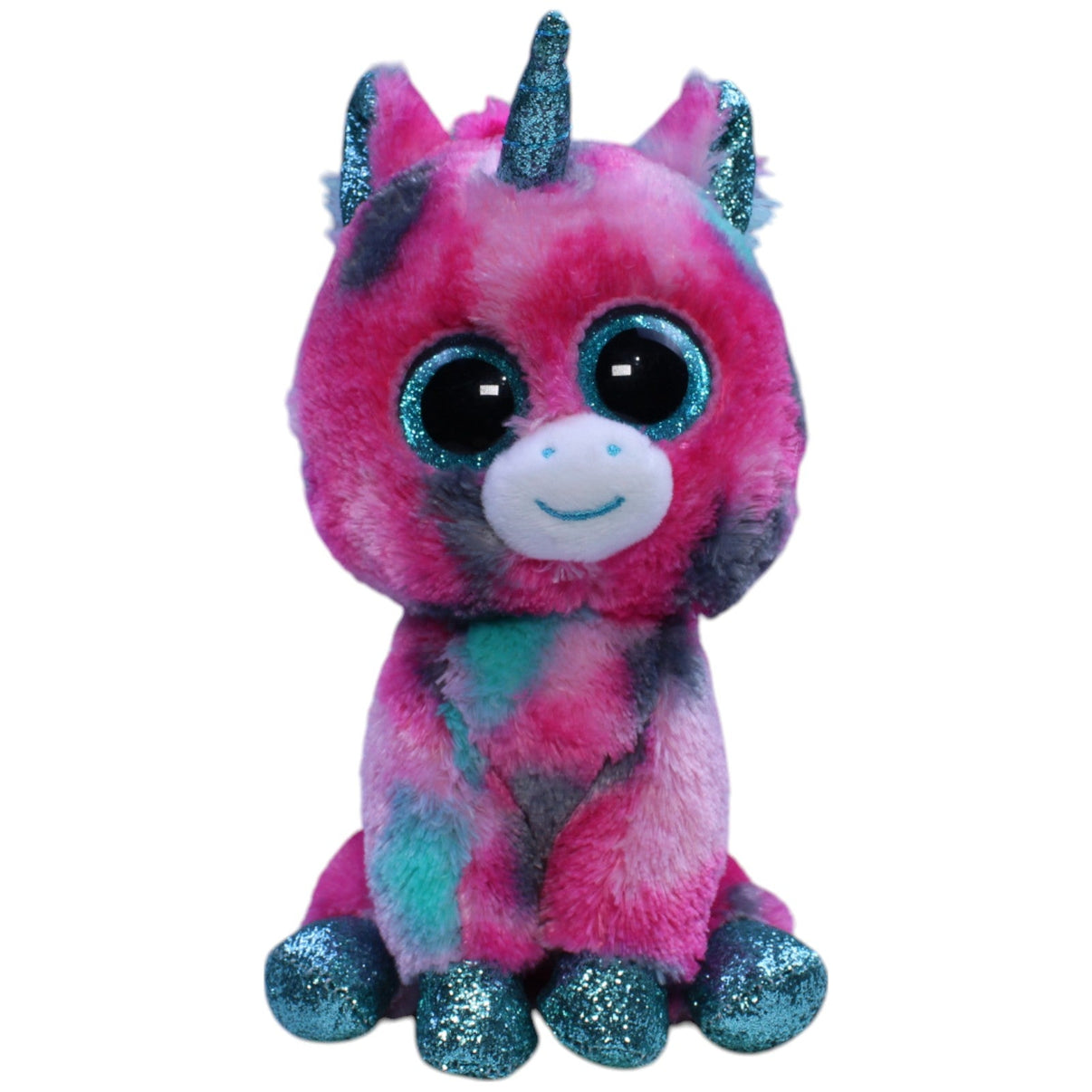 123000013637 TY Einhorn Gumball, klein Kuscheltier Kumpel Leo Fantasy Gebraucht