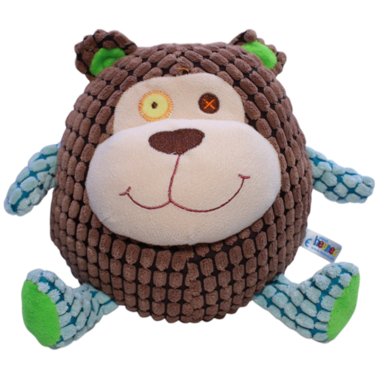 123000013638 Heunec Affe, mehrfarbig Kuscheltier Kumpel Leo Gebraucht