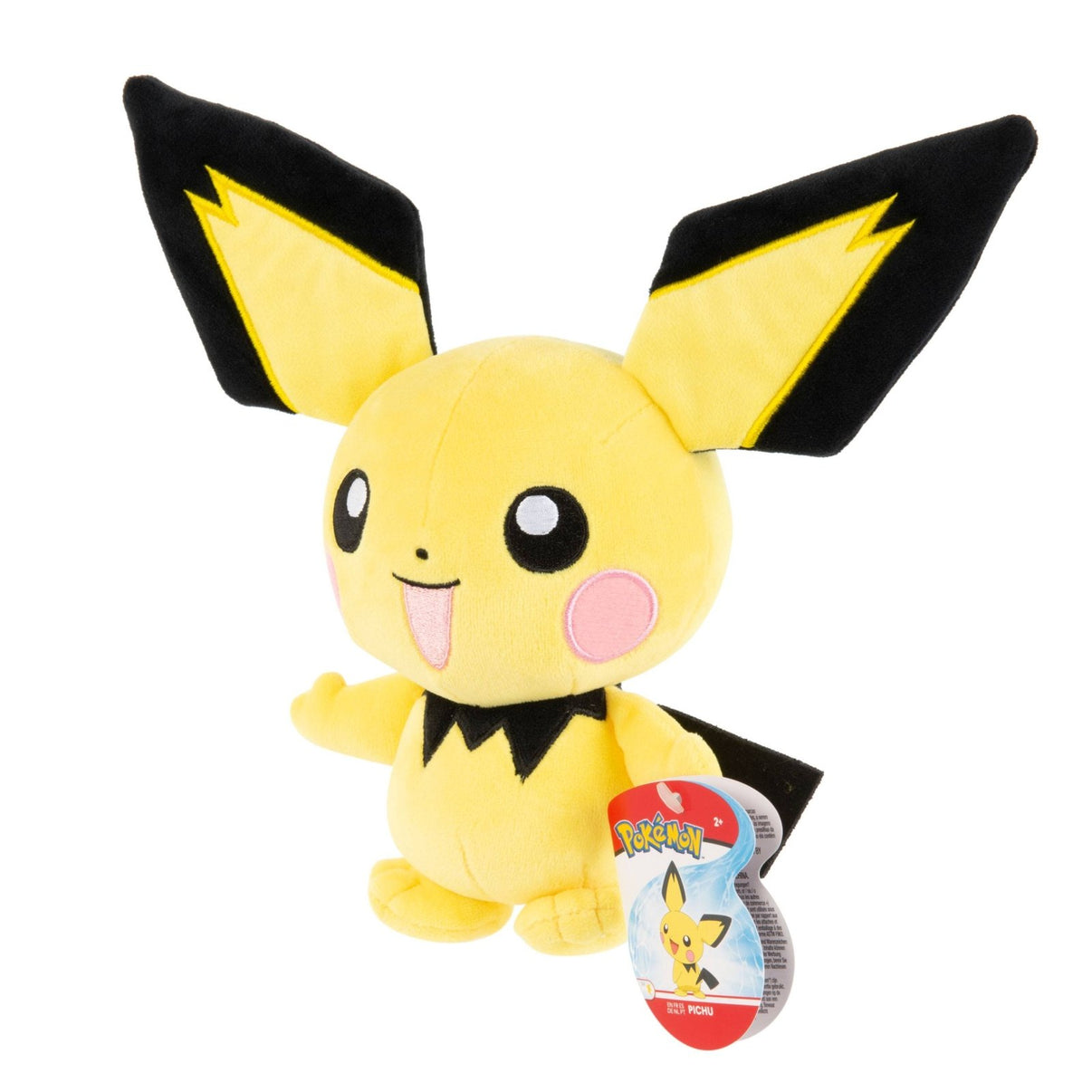 123000013650 Jazwares Pichu aus Pokémon Plüschfigur Kumpel Leo neu
