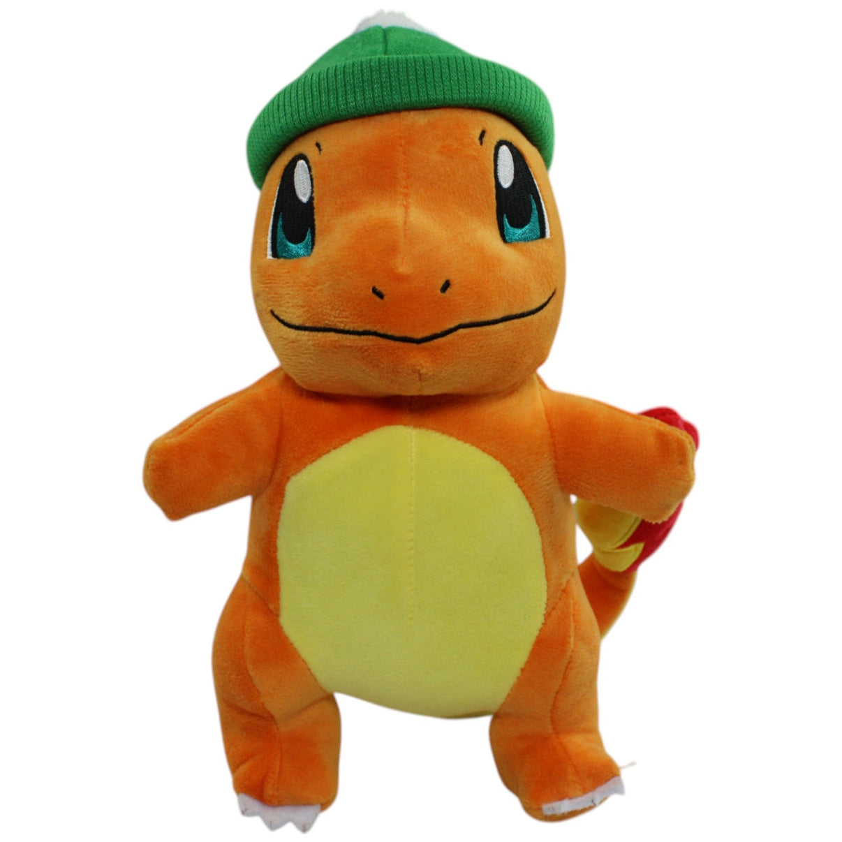 123000013706 BOTI Glumanda mit grüner Mütze aus Pokémon Plüschfigur Kumpel Leo Gebraucht