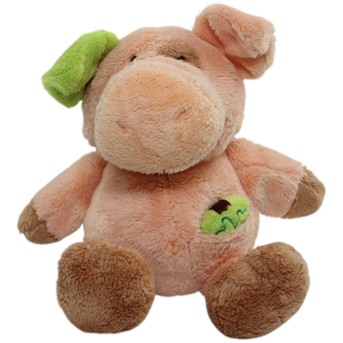 123000013717 NICI Glücksschwein mit Kleeblatt Kuscheltier Kumpel Leo Gebraucht
