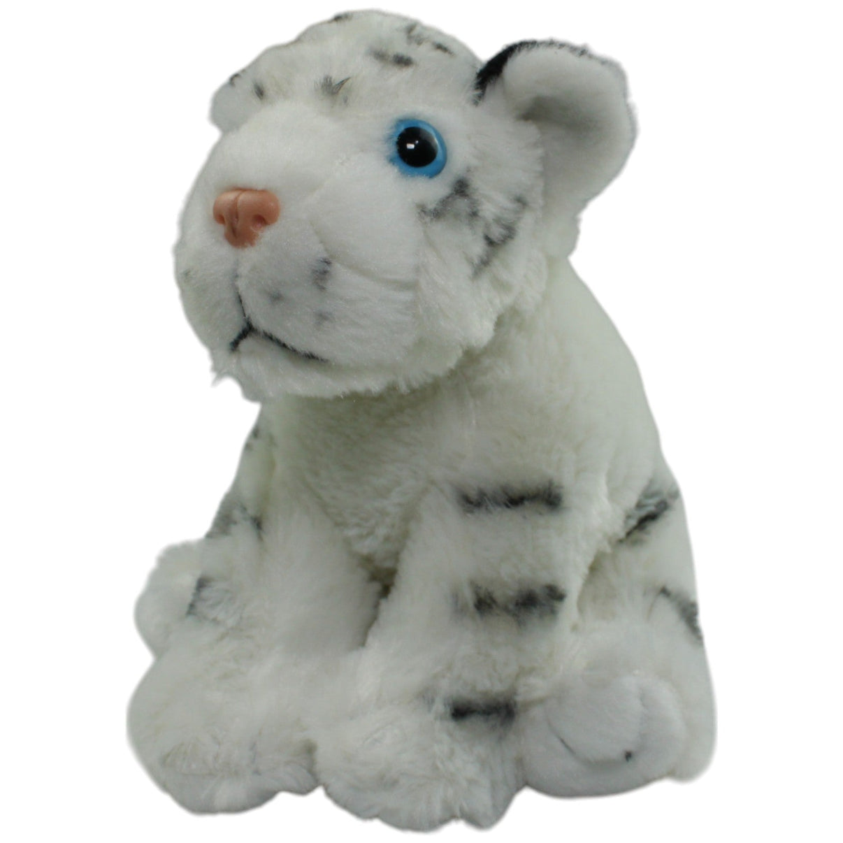 123000013800 Wild Republic Weißes Tiger Baby, sitzend Kuscheltier Kumpel Leo Gebraucht Raubkatze