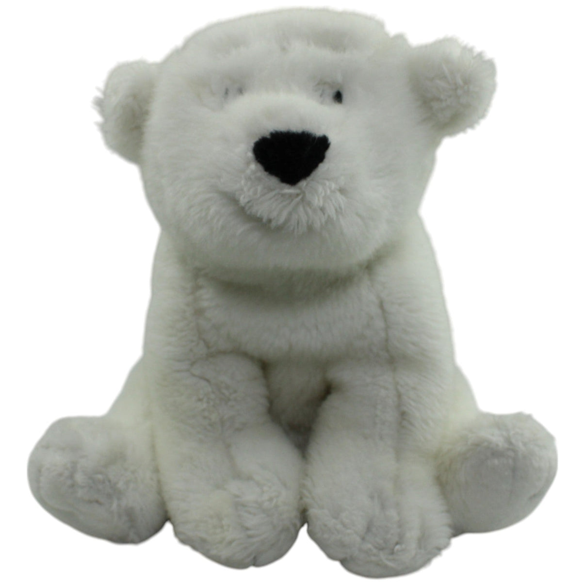 123000013801 Heunec Kleiner Eisbär Lars, sitzend Kuscheltier Kumpel Leo Gebraucht