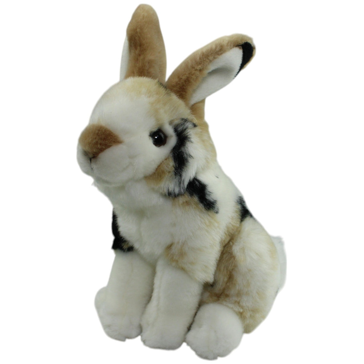 123000013806 JMV Süßes Kaninchen, mehrfarbig Kuscheltier Kumpel Leo Gebraucht Hase