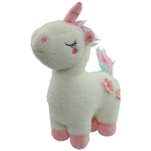 Süßes Einhorn mit Blumen