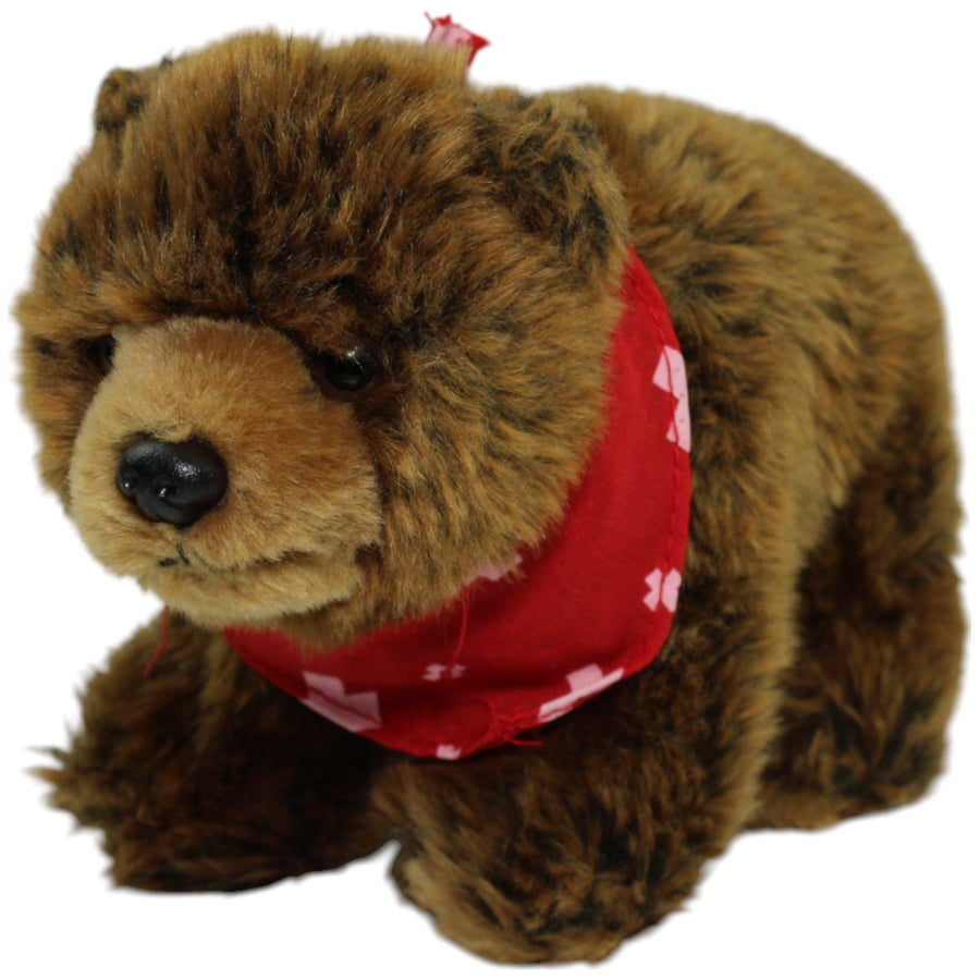Braunbär mit Schweiz-Halstuch