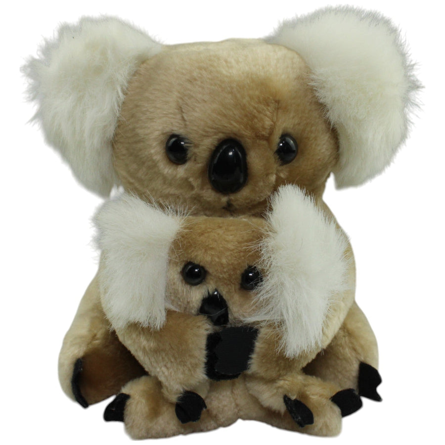Koala mit Baby, beige
