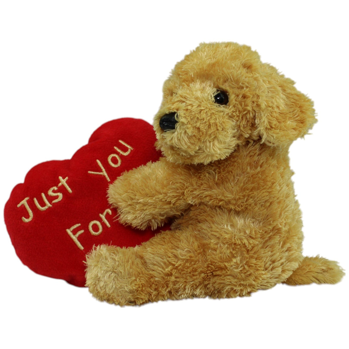 123000013914 Nanu - Nana Süßer Hund mit Herz "Just For you" Kuscheltier Kumpel Leo Gebraucht Hund
