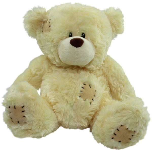 Gelber Teddybär mit Patches