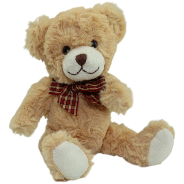 Teddybär mit karierter Schleife