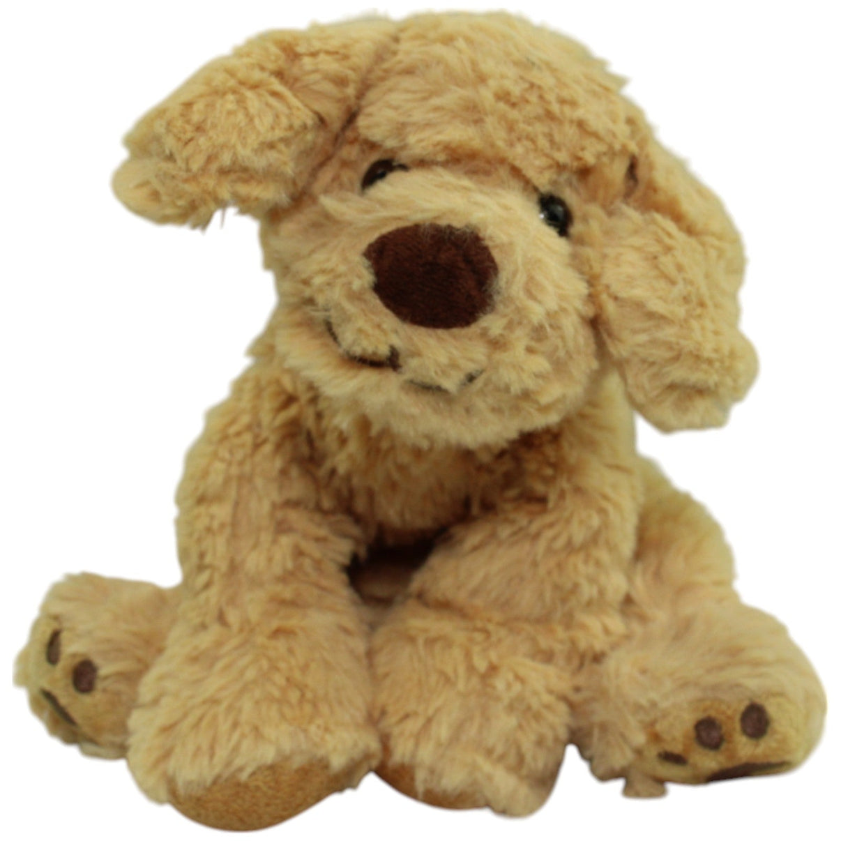 123000013969 Omnicolor Sitzender Hund, hellbraun Kuscheltier Kumpel Leo Gebraucht