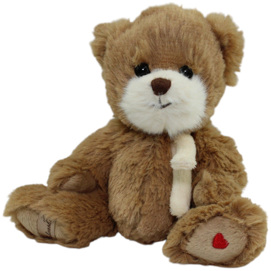 Kleiner Teddy mit Herz-Pfote, superweich