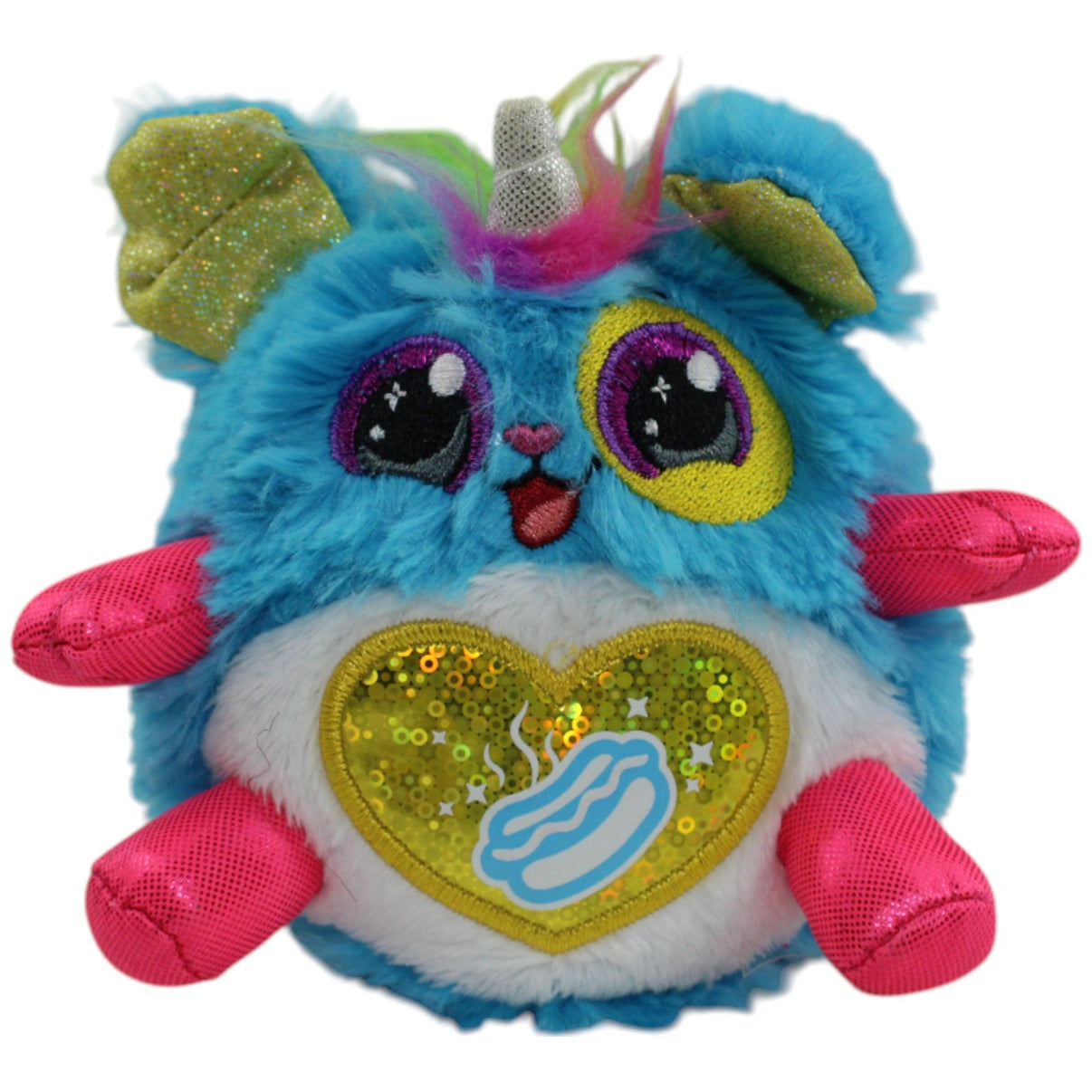 123000014013 Zuru Rainbocorn, blauer Hund mit Hot Dog Kuscheltier Kumpel Leo Einhorn Fantasy Gebraucht