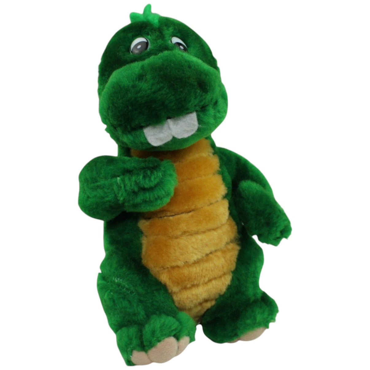 123000014043 Rainbow Elch Grüner Dinosaurier mit Hasenzähnen Kuscheltier Kumpel Leo Gebraucht